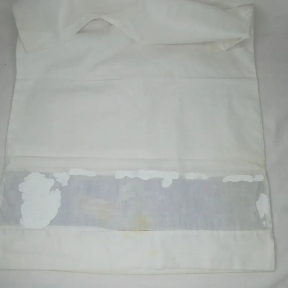 U.S. Coast Guard USCG Cross Stitch Pillowcases Eagle Anchor Medal‎ STAINS